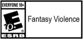 ESRB 10+ Fantasy violence2