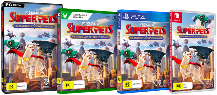 DC League of Super-Pets - Kids Videogame - Outright Games