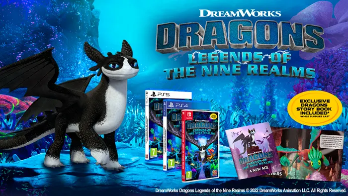 Cómo entrenar a tu dragón regresa a Nintendo Switch con DreamWorks Dragons:  Legends of The Nine Realms - Nintenderos