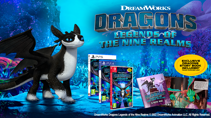 DreamWorks Dragons: Legends of The 9 Realms - Kids Videogame