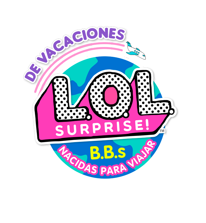 L.O.L. Surprise! B.B.s NACIDAS PARA VIAJAR™: De vacaciones (Logo)