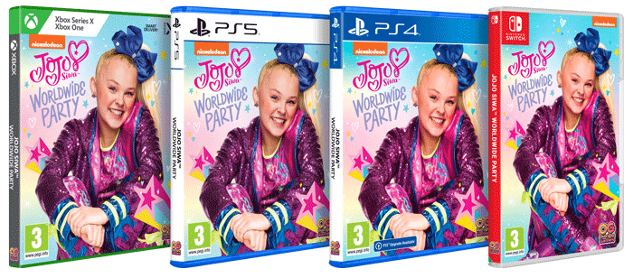 JoJo Siwa: Worldwide Party - Kids Videogame - Outright Games