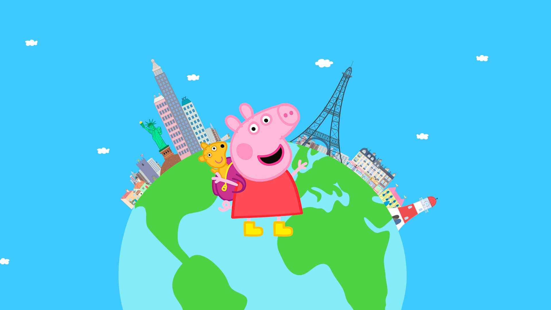 Peppa Pig's latest adventure begins as Peppa Pig: World Adventures