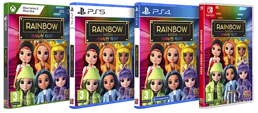 Rainbow High: Runway Rush, Jogo Nintendo Switch