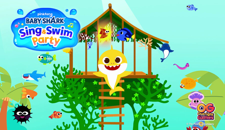 Baby Shark Sing & Swim Party Medi alert cover (youtube)