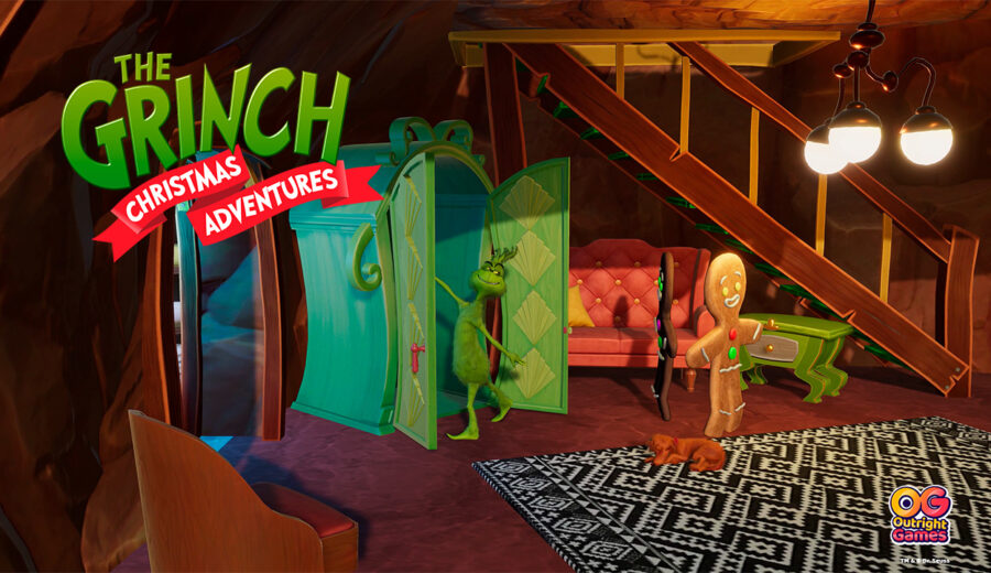 The Grinch Christmas Adventures media alert (youtube cover)