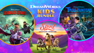 Dreamworks Kids bundle landing page image