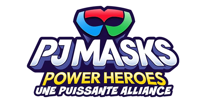 PJ Masks Power Heroes : Une puissante alliance Nouveau jeu vidéo logo FR