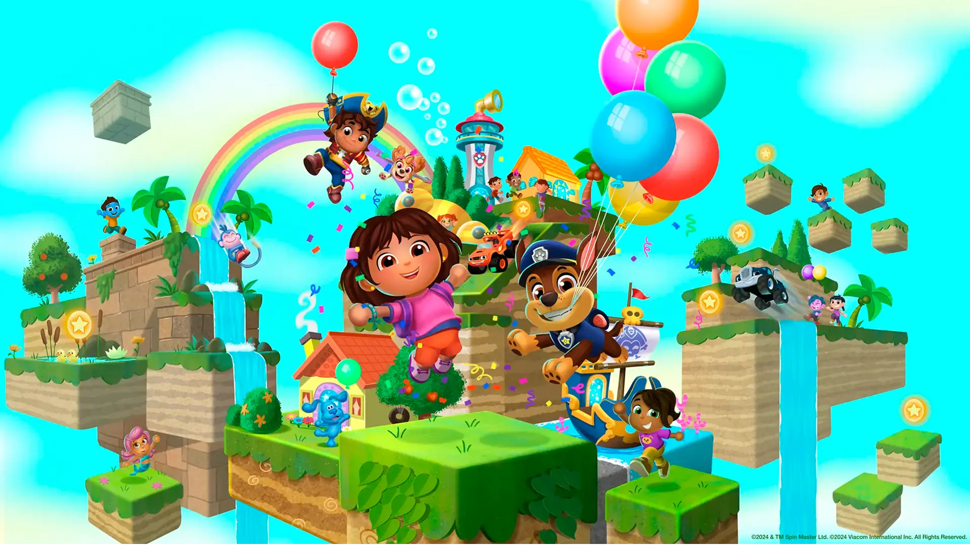 nick jr party adventure Key art