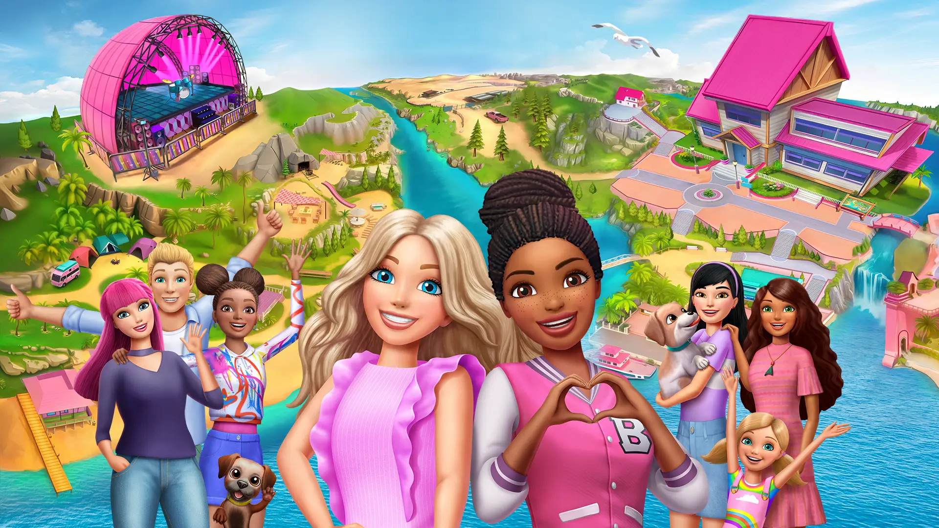 Barbie: Project Friendship Horizontal KeyArt