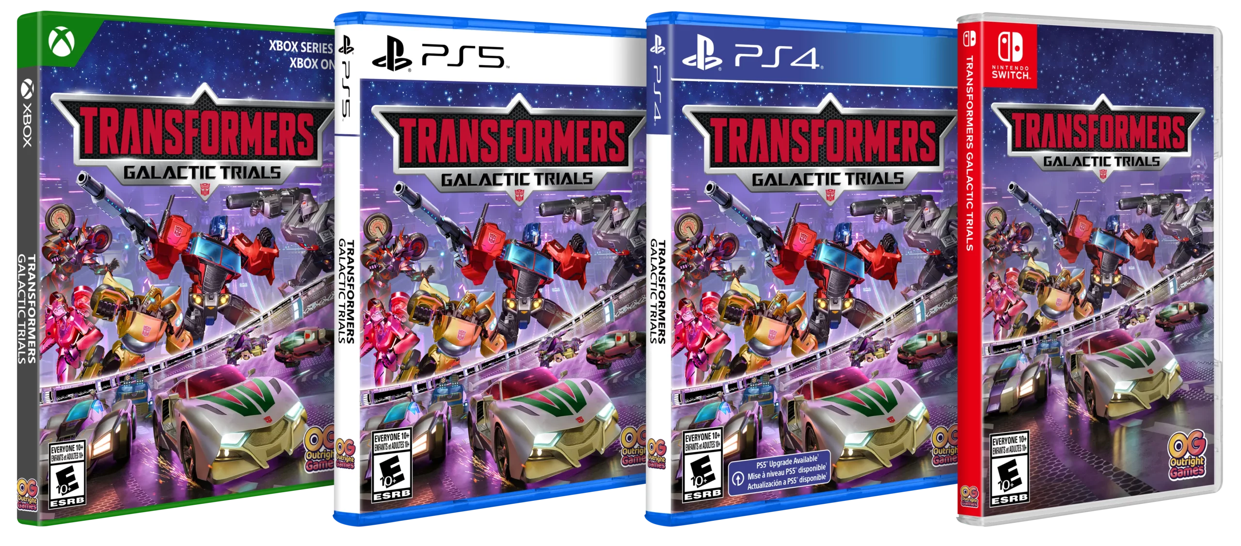 Packshot Transformers Galactic Trials US