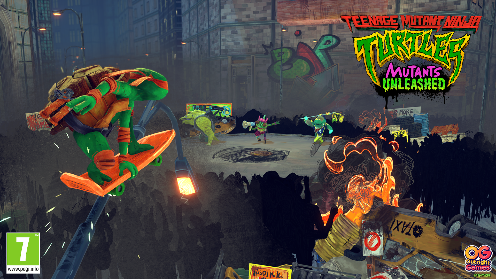 TMNT Mutants Unleashed Gameplay