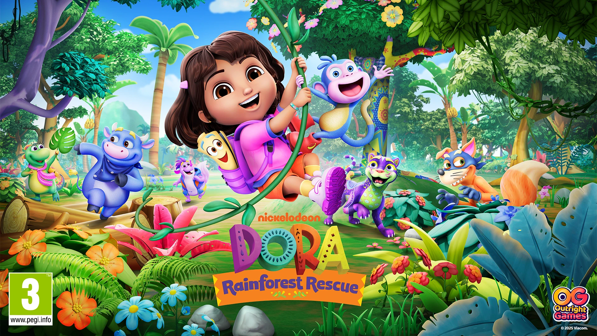 Dora Rainforest Rescue thumbnail pegi