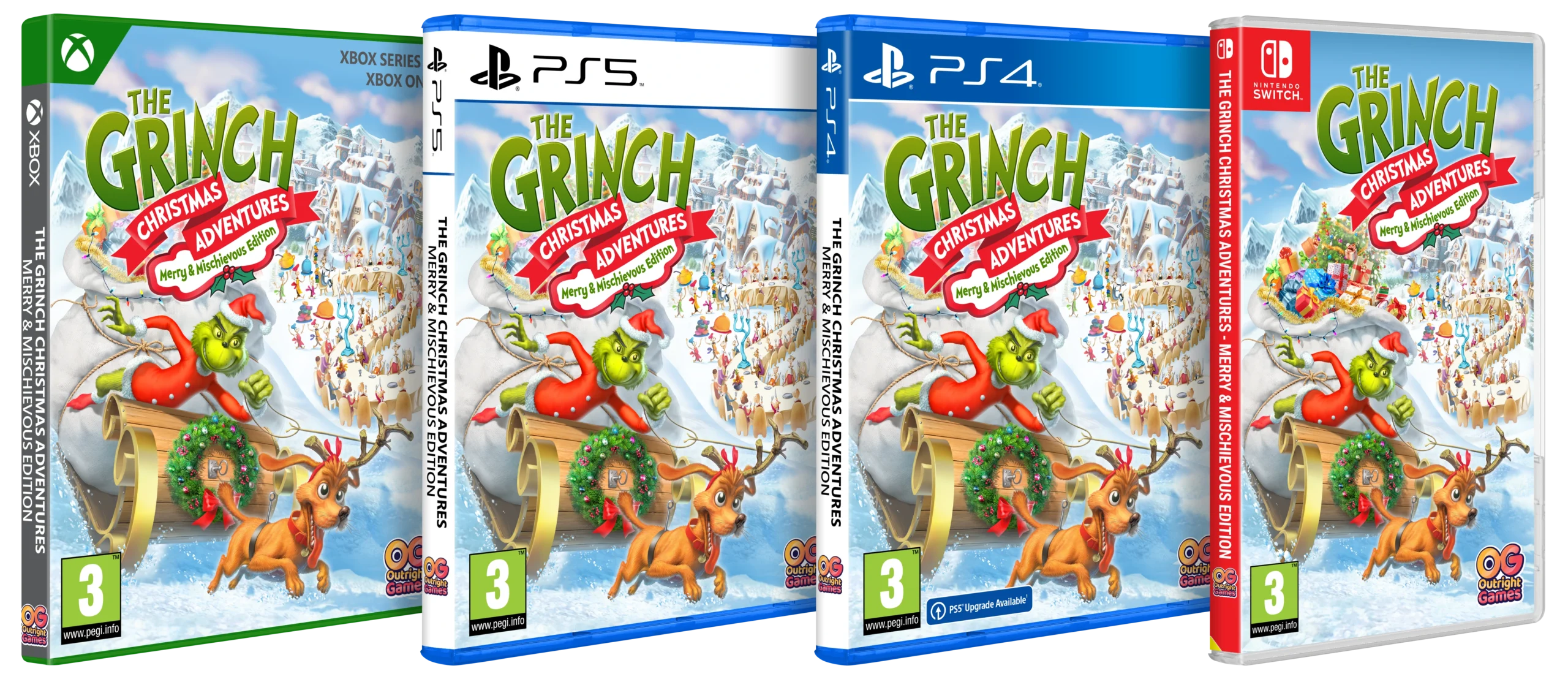 grinch christmas adventures merry & mischievous edition packshots pegi